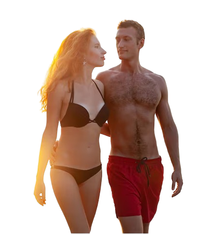 Romantic couple